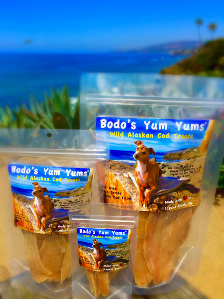 Wild Alaskan Cod Treats Wholesale