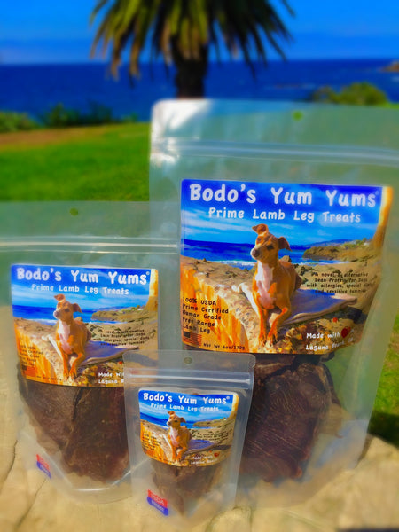 Bodo's Yum Yums Prime Lamb Leg Treats