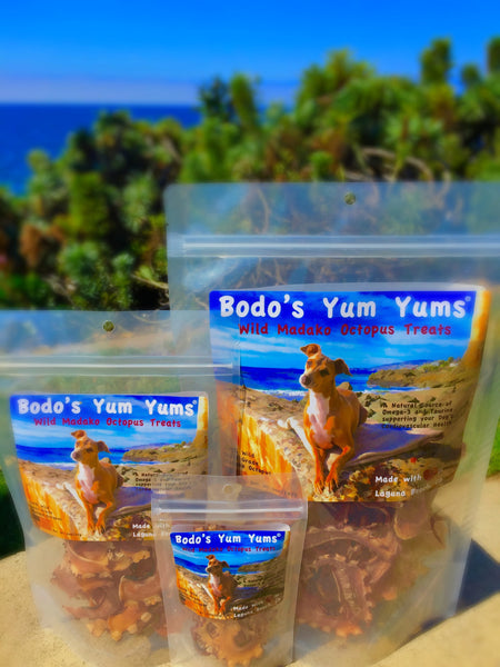 Bodo's Yum Yums Wild Madako Octopus Treats