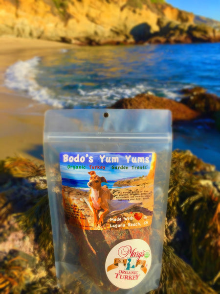 Bodo's Yum Yums Organic Turkey Garden Treats