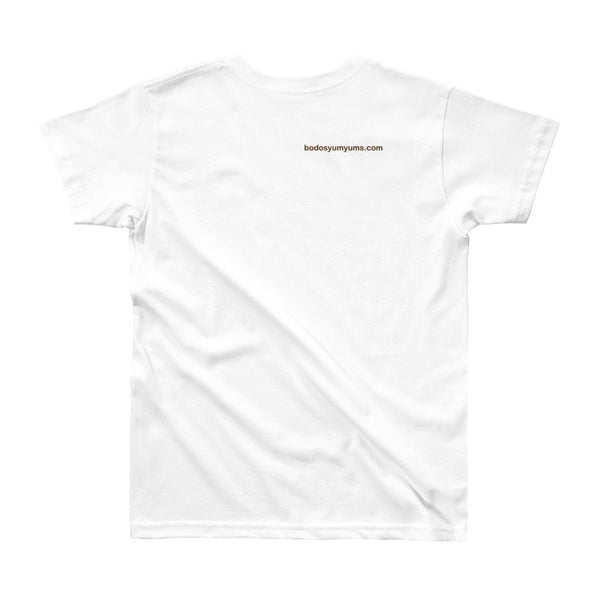 Youth American Apparel Unisex T-Shirt Brown Print